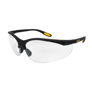 DEWALT DPG59 Reinforcer RX Magnifier Safety Eyewear - Black Frame