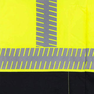 DEWALT DRW21 Class 3 Ripstop Wind and Rain Jacket- Hi-Vis Green