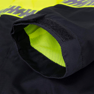 DEWALT DRW21 Class 3 Ripstop Wind and Rain Jacket- Hi-Vis Green