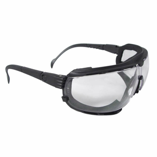 Radians Dagger Foam Lined Safety Goggle - Black Frame