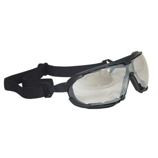 Radians Dagger Foam Lined Safety Goggle - Black Frame