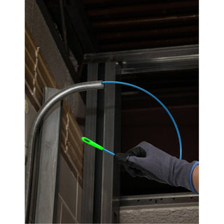 Ideal 31-046 E-Class Fiberglass Fish Tape with Glow-in-the-Dark Eyelet, 100'