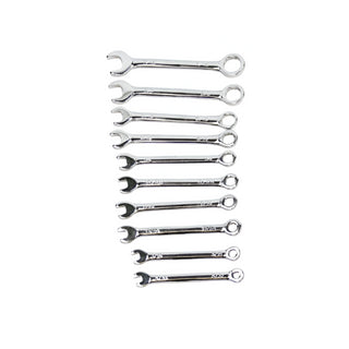 Cougar Pro E787 Combination Wrench 10 Piece Set - Mini SAE Full Polish - 5/32" to 7/16"