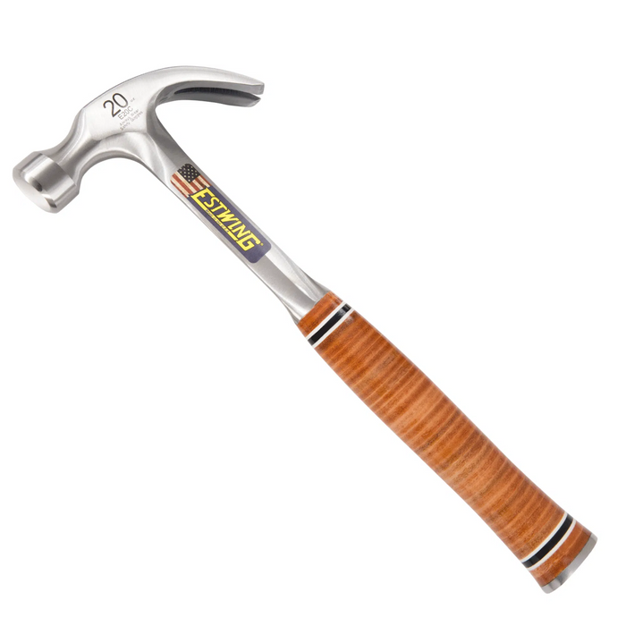 Estwing E12C Curve Claw Hammer With Leather Grip 12 .oz