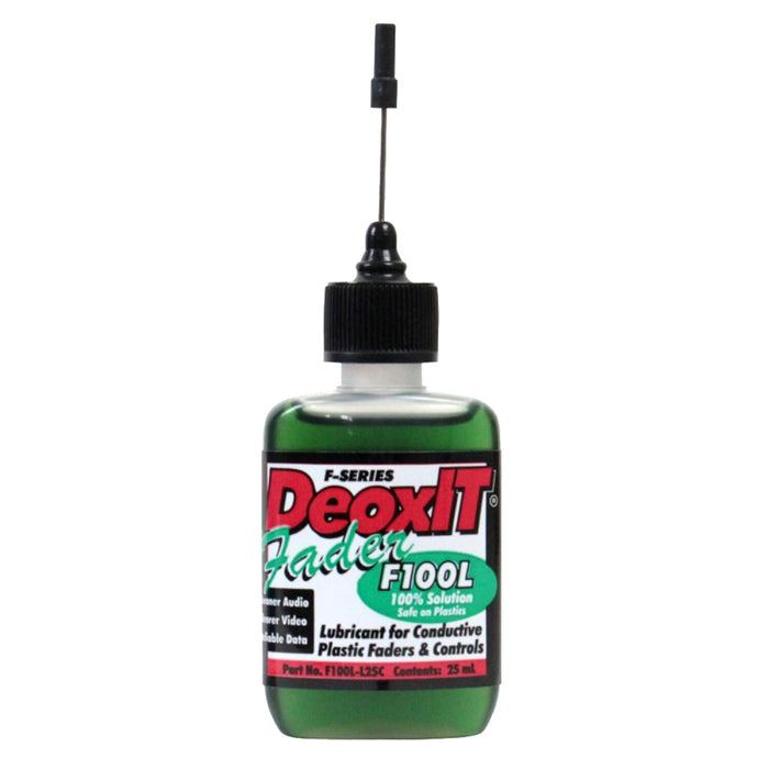 Hosa F100L-L25C DeoxIT FaderLube Needle Dispenser 25ml