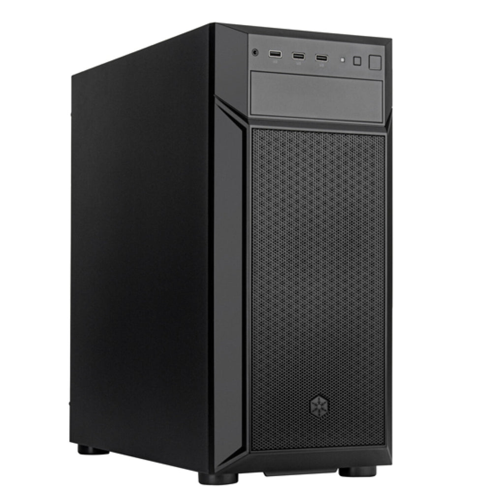 SilverStone FA513-B-C FARA 513 High Airflow ATX Chassis With Excellent ...
