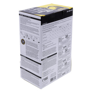 NSI FEP-200-O-DB Foam Noise Reducing Earplugs, 32dB 200-Pair Dispenser Box