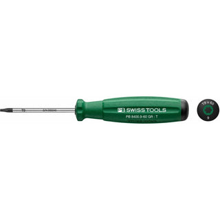 PB Swiss Tools PB 8400.9-60 GR SwissGrip Screwdrivers, TORX®, T9 x 60mm