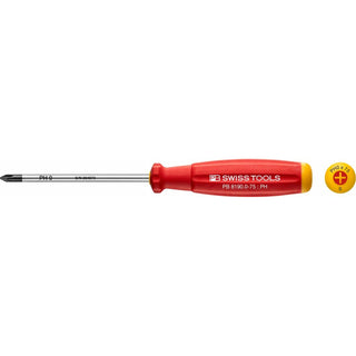 PB Swiss Tools PB 8190.0-75 SwissGrip Phillips Screwdriver 2-Component PH0
