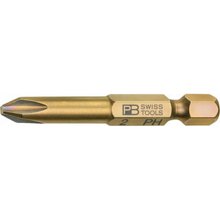PB Swiss Tools PB E6.190/2 PrecisionBit, Design E 6.3 (1/4")