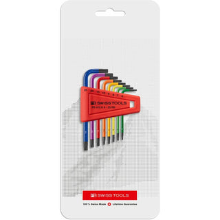 PB Swiss Tools PB 410.H 6-25 RB CN RainBow Key L-Wrenches, Set