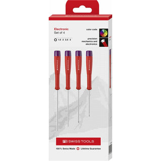 PB Swiss Tools PB 8625.CBB Electronics screwdriver set in a high-quality paperboard box