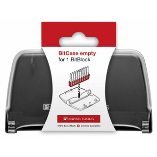 PB Swiss Tools PB 972.BitCase Bitcase Empty, For Bitblock With 10 Bits