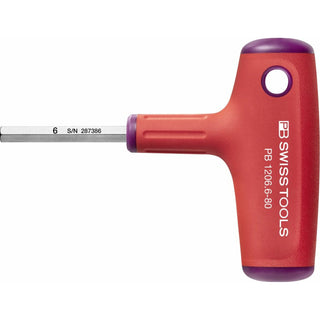 PB Swiss Tools PB 1206.6-80 Cross-Handle Screwdrivers, Hex 6 mm, 50 mm