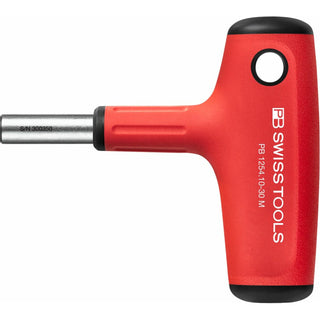 PB Swiss Tools PB 1254.10-30 M Universal bit holder for PrecisionBits C6 1/4", SwissGrip Cross-handle, magnetic.