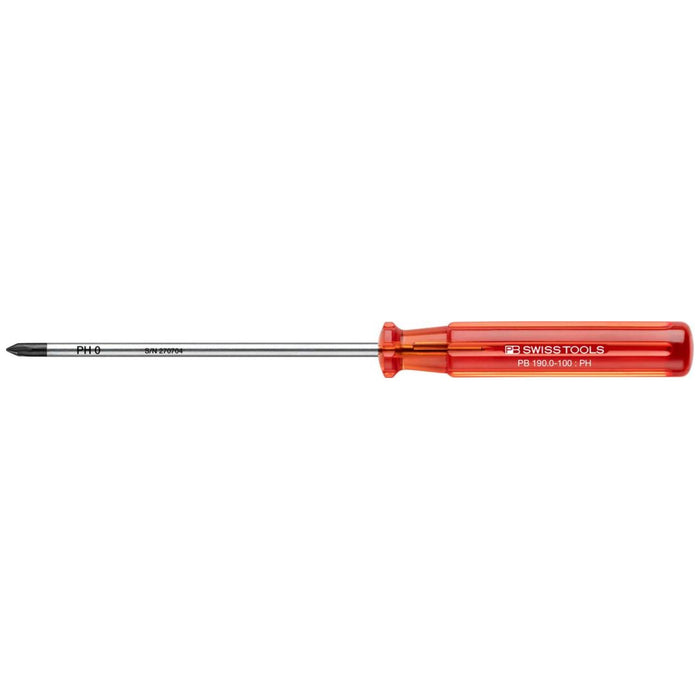 PB Swiss PB 190.0-100 Classic Screwdrivers (main dimensions marked with an asterisk*)