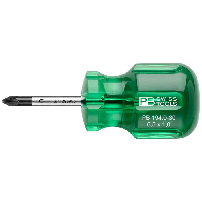 PB Swiss Tools PB 194.0-30 Classic Stubby screwdrivers