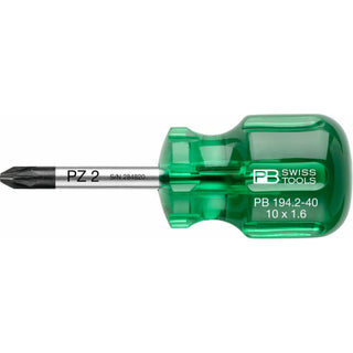 PB Swiss Tools PB 194.2-40 Pozidriv, Classic Stubby screwdrivers, PZ2 x 40mm