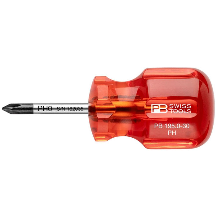 PB Swiss Tools PB 195.0-30 Classic Stubby screwdrivers