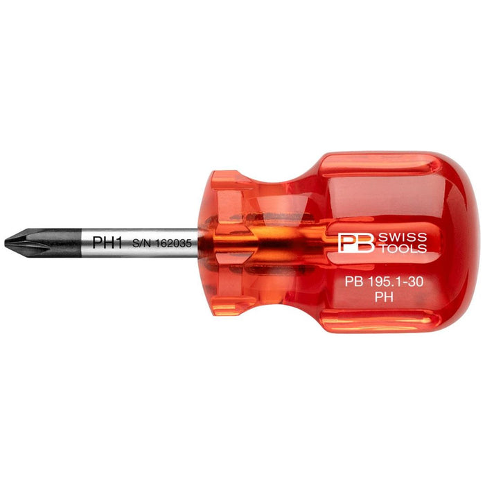 PB Swiss Tools PB 195.1-30 Classic Stubby screwdrivers