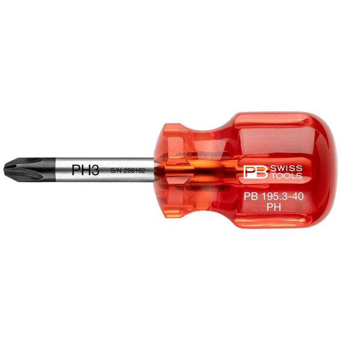 PB Swiss Tools PB 195.3-40 Classic Stubby screwdrivers
