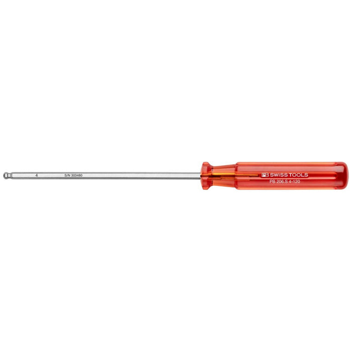 PB Swiss Tools PB 206.S 4-120 Classic screwdrivers, with ball point