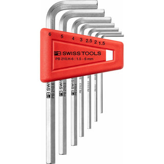PB Swiss Tools PB 210.H-6 Key L-wrenches 7 Pcs