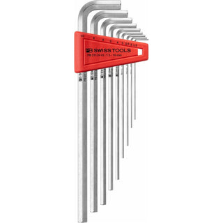PB Swiss PB 211.H-10 Key L- Wrenches, long, set in a practical plastic holder
