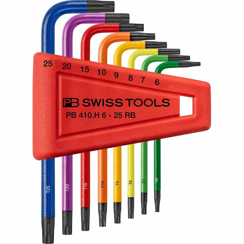 PB Swiss PB 410.H 6-25 RB Rainbow L-Keys, TORX® 6-25 – EIO.com
