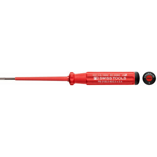 PB Swiss Tools PB 5100.0-80/2,5 Classic VDE Screwdriver, Slotted, Size 0