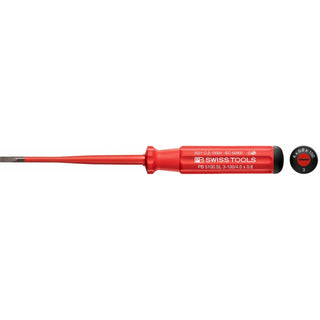 PB Swiss Tools PB 5100.SL 3-100/4  Classic VDE Insulated Screwdriver, Slim 4 x 100mm