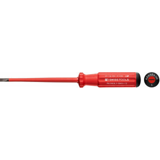 PB Swiss Tools PB 5100.SL 5-150/6.5 Classic VDE Insulated Screwdriver, Slim 6.5 x 150mm