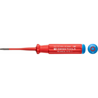 PB Swiss Tools PB 5400.SL 10-70 Classic VDE Insulated Screwdriver T10 Slim