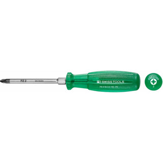PB Swiss PB 6192.S 2-100 Multicraft Screwdrivers for Pozidriv Screws, L - 210 mm