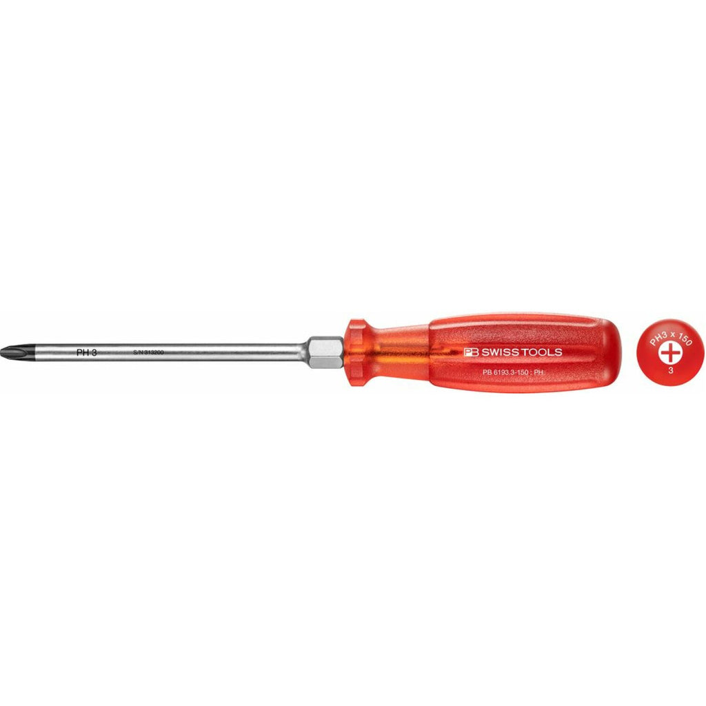 PB Swiss Tools PB 6193.3-150 Phillips multicraft Screwdriver PH3 100 m ...
