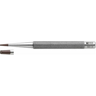 PB Swiss Tools PB 725.1,5 Knurled Nail Punches w/ Concave Tip, 1.5 mm