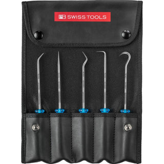 PB Swiss Tools PB 7685.Set PickTool Set in a Roll-Up Case 5-Piece