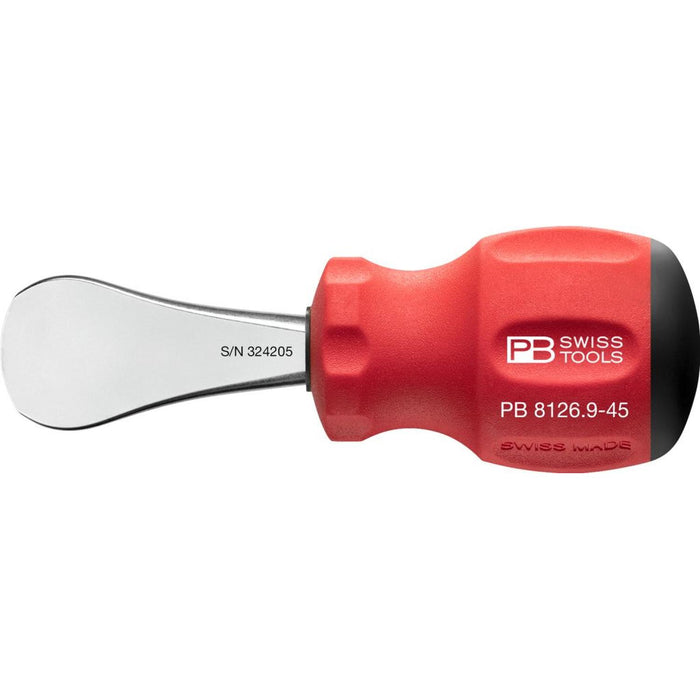 PB Swiss Tools PB 8126.9-45 Stubby Coin Driver with SwissGrip Handle 100mm
