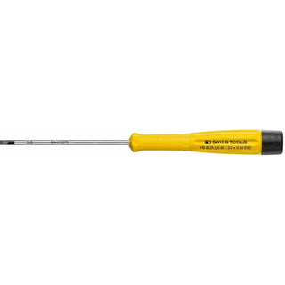 PB Swiss Tools PB 8128.3,0-80 ESD Electronic Screwdriver, Slotted, 3mm x 80mm