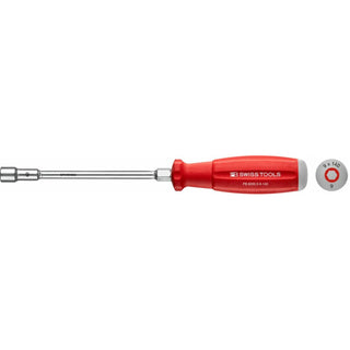 PB Swiss PB 8200.S 9-140 Swiss Grip Socket Screwdrivers, Hex - 9 mm