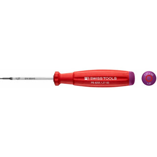 PB Swiss PB 8205.1,27-50 Hex Screwdriver, Swiss Grip, 1,27mm , L - 127 mm
