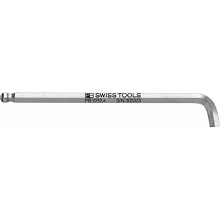 PB Swiss PB 2212.4 Ballpoint Hex Key L- Wrenches For Hexagon Socket Screws, L-80 mm