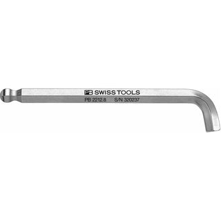 PB Swiss PB 2212.8 Ballpoint Hex Key L- Wrenches For Hexagon Socket Screws, L - 112 mm