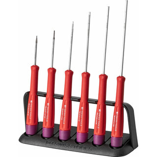 PB Swiss Tools PB 8642 Precision Screwdriver Set Hex Soft-Grip Colour-Coded Electronics 6-Piece