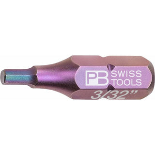 PB Swiss PB C6.213Z-3/32 Durable, Special tool Steel with attractive Plasma Coating for Corrosion Protection, L- 25 mm