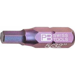 PB Swiss PB C6.213Z-5/32 PrecisionBit, For Hexagon Socket Screws (Inch), L- 25 mm