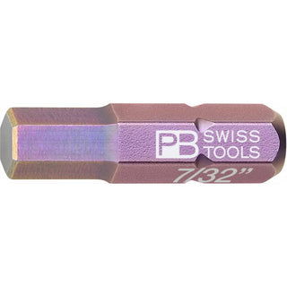 PB Swiss PB C6.213Z-7/32 PrecisionBit, For Hexagon Socket Screws (Inch), L- 25 mm