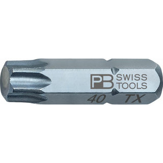 PB Swiss Tools PB C6.400/40 PrecisionBit, Design C6 1/4" Bits, TORX® - T40
