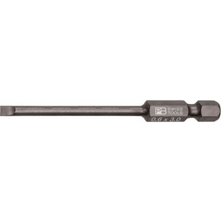PB Swiss PB E6.106/1 PrecisionBit, Design E 6.3 (1/4 Inch), Long Blade, 3mm x 75mm