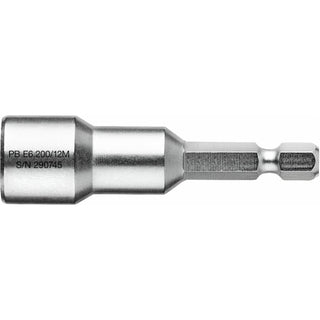 PB Swiss Tools PB E6.200/12 M Socket Wrench Bit, Design E 6.3 (1/4”), with Magnet